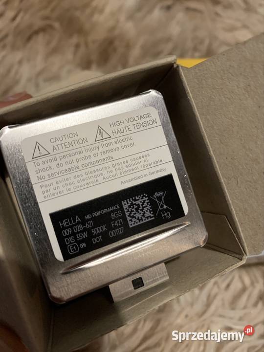 Nowe żarniki Xenon Hella Performance D1S 5000K Sosnowiec