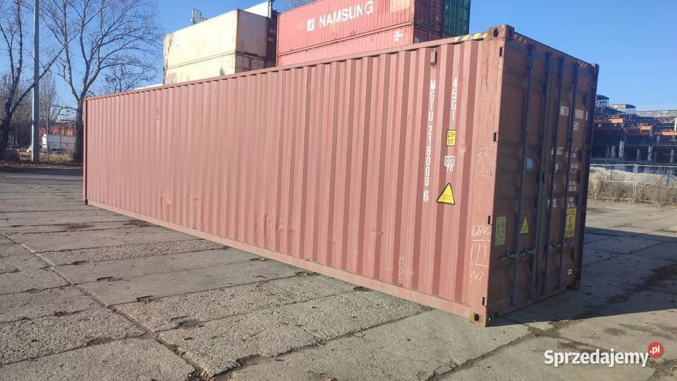 SPRZEDAM Kontener morski 12 metrowy 40HC stan mazowieckie Mszczonów