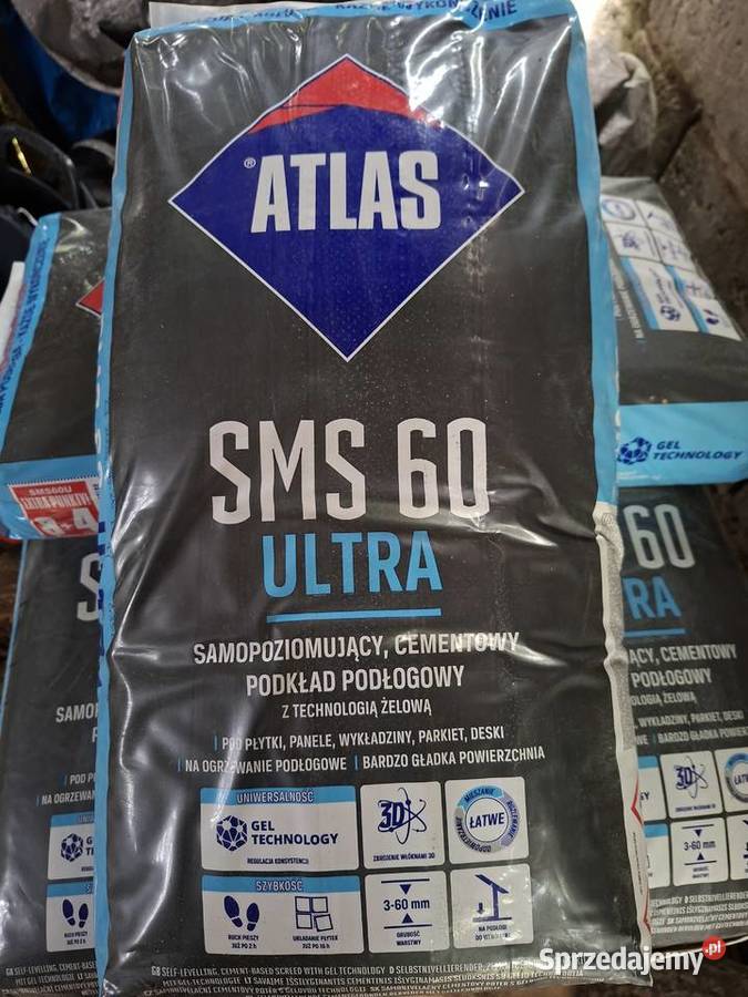 Atlas SMS 60 ultra wylewka samopoziomująca