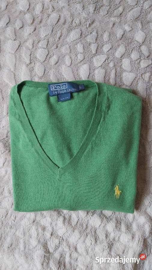 Ralph Lauren sweter L prima cotton 100 Odzież codzienna Lublin