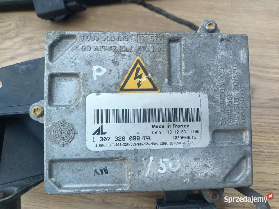 Lampy Xenon z przetwornicami Volvo V50 S40 Lampy przednie Radzyń Podlaski