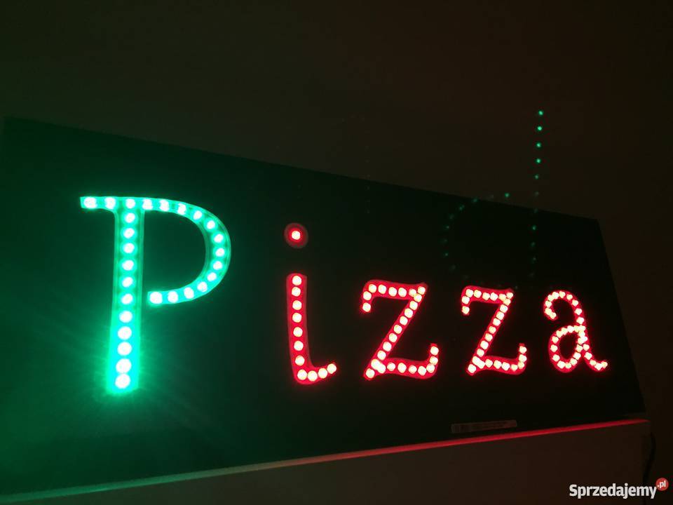 Reklama szyld neon Pizza 71x25 zewnętrzna mazowieckie
