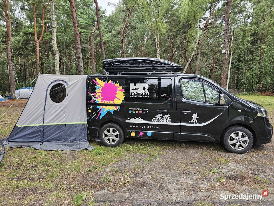 Sprzedam Opel Vivaro wyjmowana zabudowa Kampery