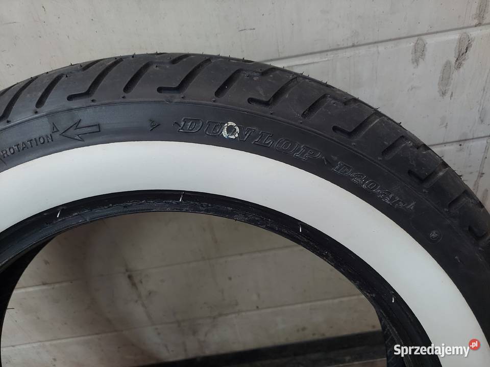 Opona harley davidson 1309016 biały pasek dunlop Stoczek Łukowski
