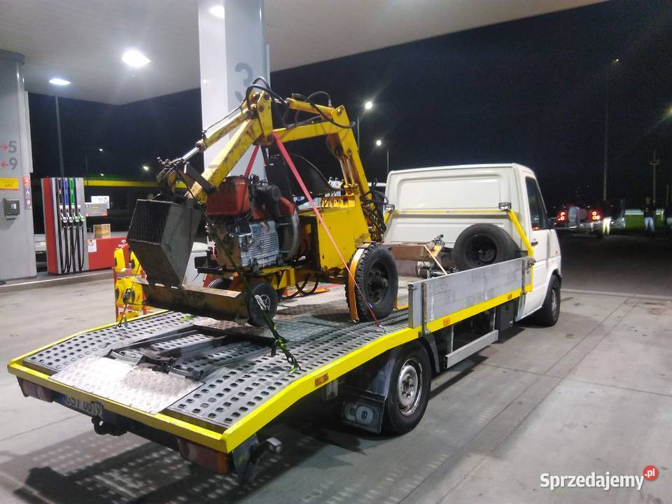 Minikoparka krocząca diesel sprytny sprzęt Koparki