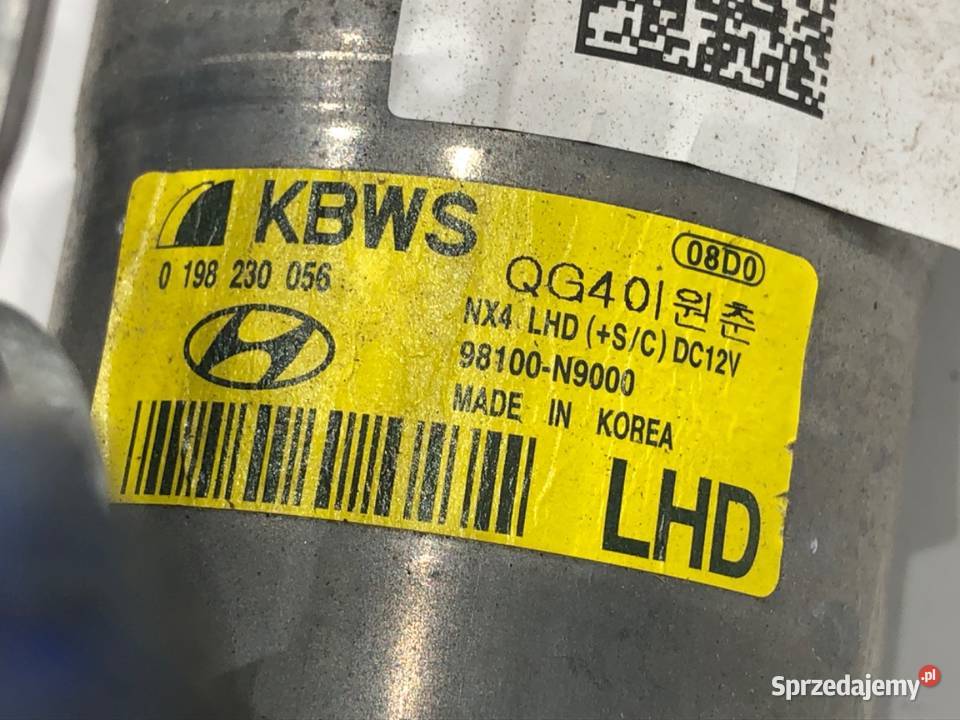 MECHANIZM WYCIERACZEK PRZÓD HYUNDAI TUCSON