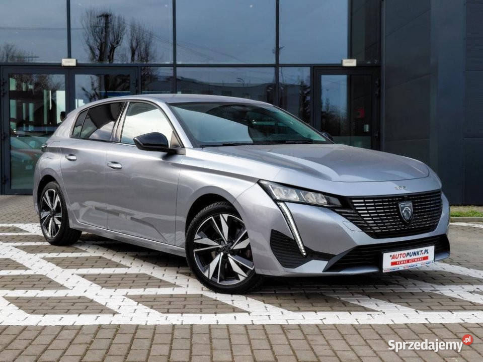 Peugeot 308 2022r FV23 LED Asystenci Kam360 nieuszkodzony Kraków
