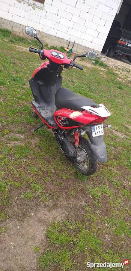 Skuter zipp steed 50 czerwony Mirów Stary