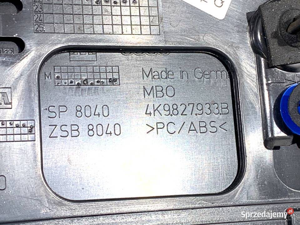 SPOILER LOTKA LY7C AUDI A6 C8 Kombi 4K9827933B