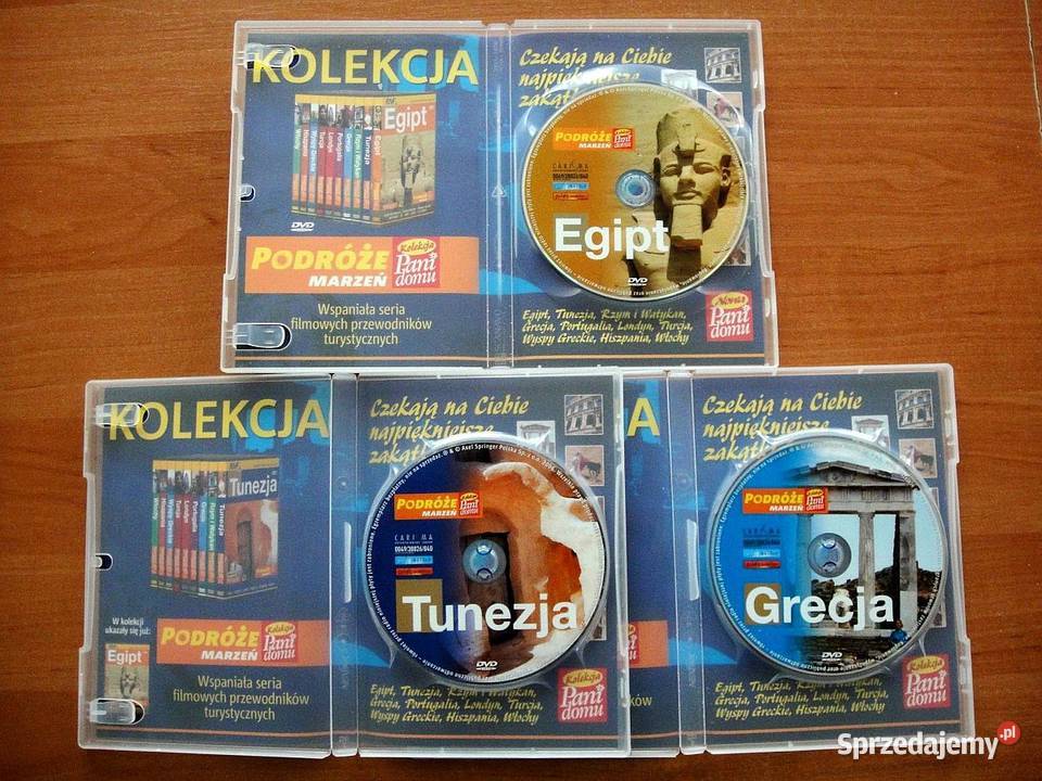 Filmy DVD Podróże Marzeń Kolekcja Pani Domu 3