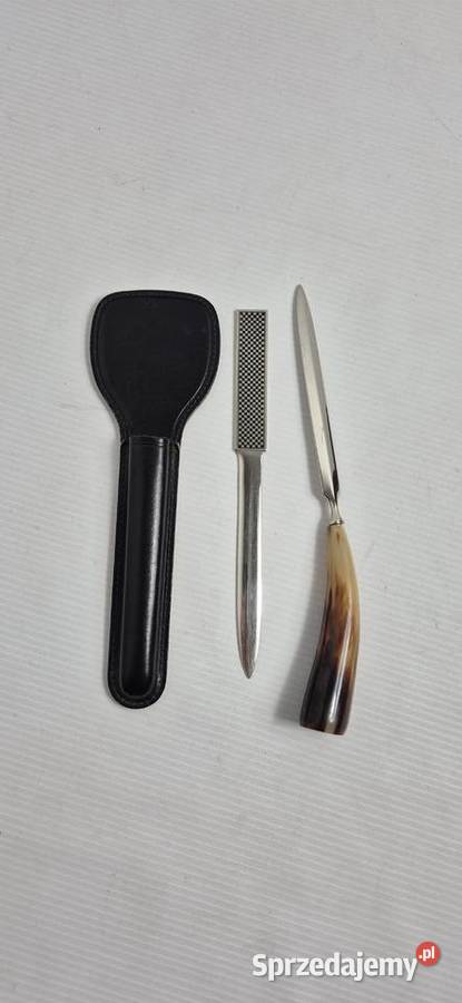 Elegancki Zestaw Biurowy Vintage Noże do Listów Biłgoraj