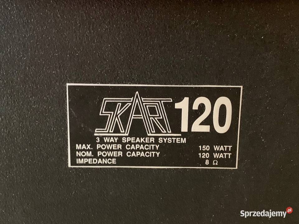 Para kolumn HiEnd Skart 120 150 W8ohm muzycznej Słuchawki i głośniki mazowieckie Mińsk Mazowiecki