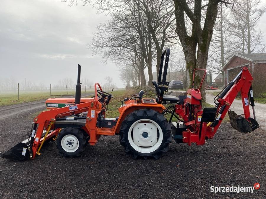 Miniciągnik Kubota ZB 1702M z ładowaczem i śląskie Sławków