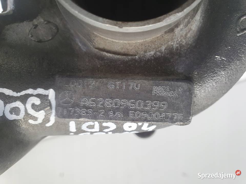 TURBOSPRĘŻARKA Mercedes ML W163 40 V8 CDI Turbo Chełm sprzedam