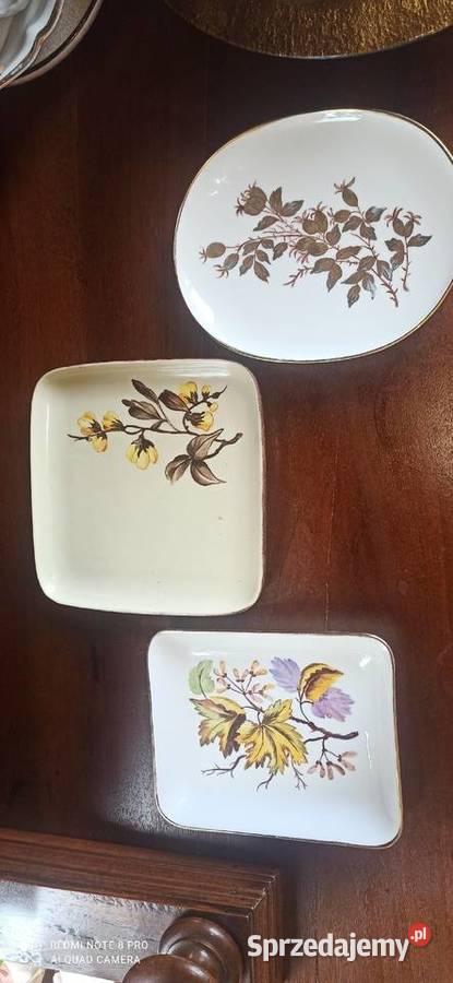 Petera porcelanowa tacka Syg Lilien Porzelan Porcelana i szkło Gdańsk