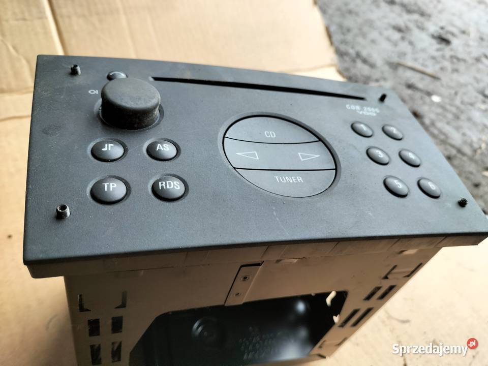 RADIO SAMOCHODOWE CDR2005 OPEL CORSA AGILA Wyposażenie wnętrza lubelskie Kamień-Kolonia sprzedam