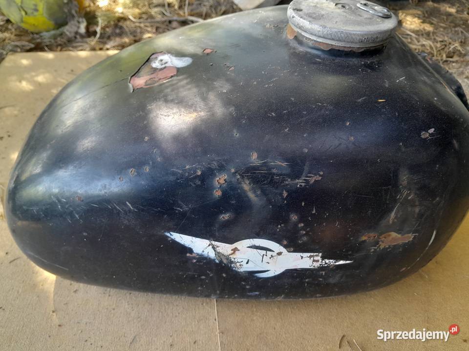 Zbiornik paliwa wsk b1 czarny Świerzawa