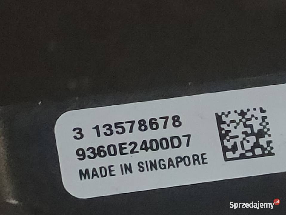 Czujnik Uderzenia Opel Mokka X 313578678