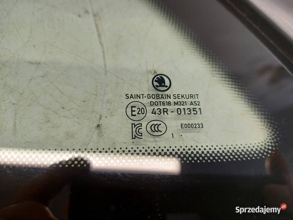 Skoda Enyaq 5LA iV60 SZYBA KAROSERYJNA LEWY TYŁ dolnośląskie