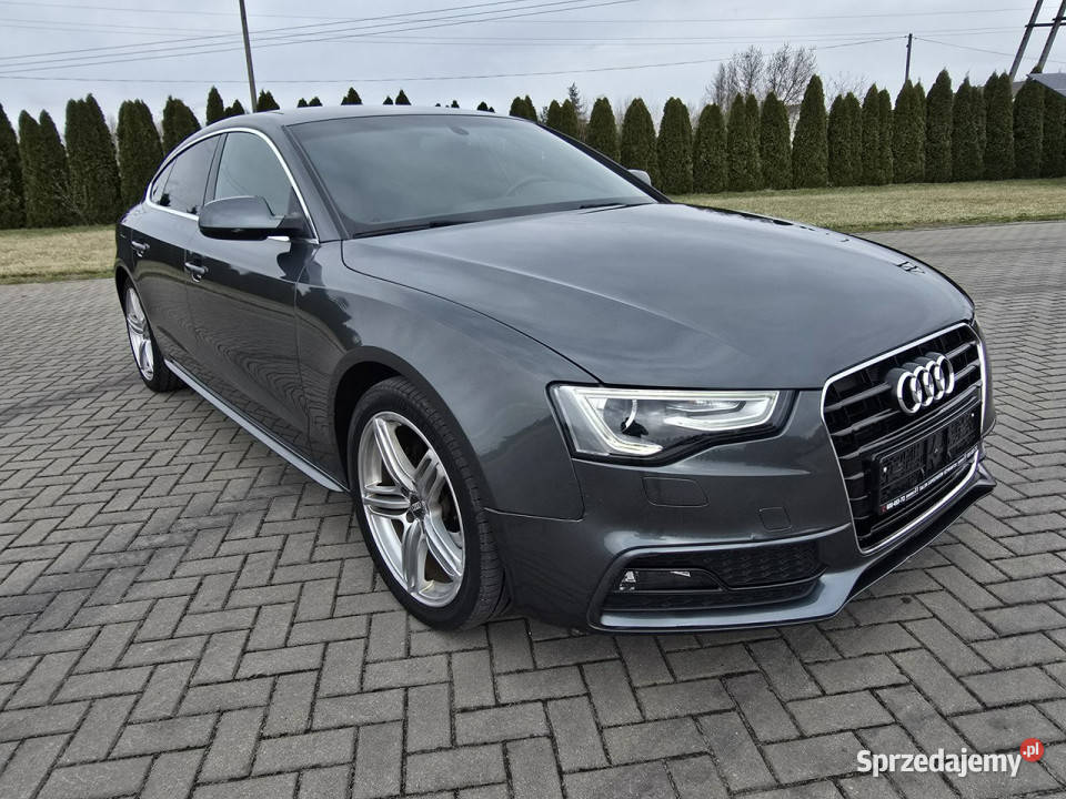 Audi A5 Sportback 18Turbo benz SerwisSLine x2