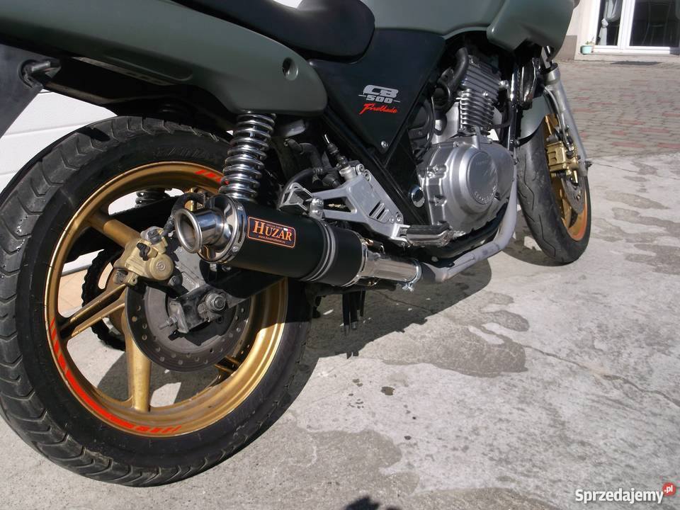 HUZAR EXHAUST wydech tłumik exhaust OWAL Honda