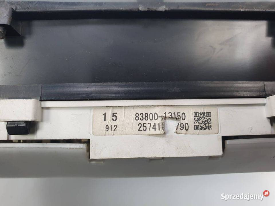 LICZNIK ZEGAR TOYOTA COROLLA VERSO 8380013150 Lipno sprzedam