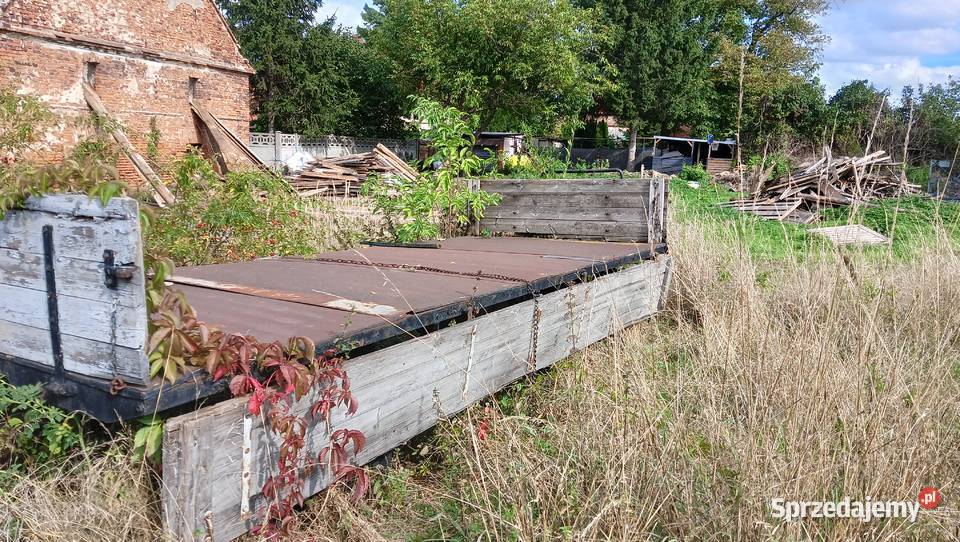 Stara przyczepa rolnicza Bielawa sprzedam