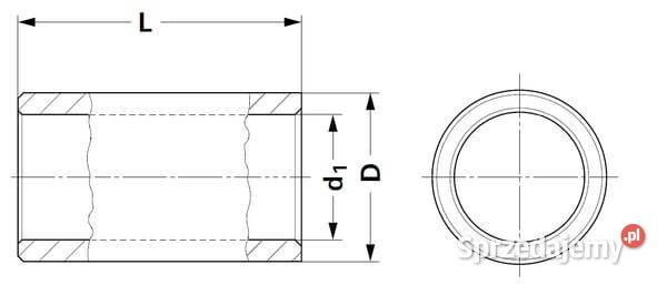 Tuleja profilowa 32 x 50 x 100 mm 6740175KR małopolskie Kamionna