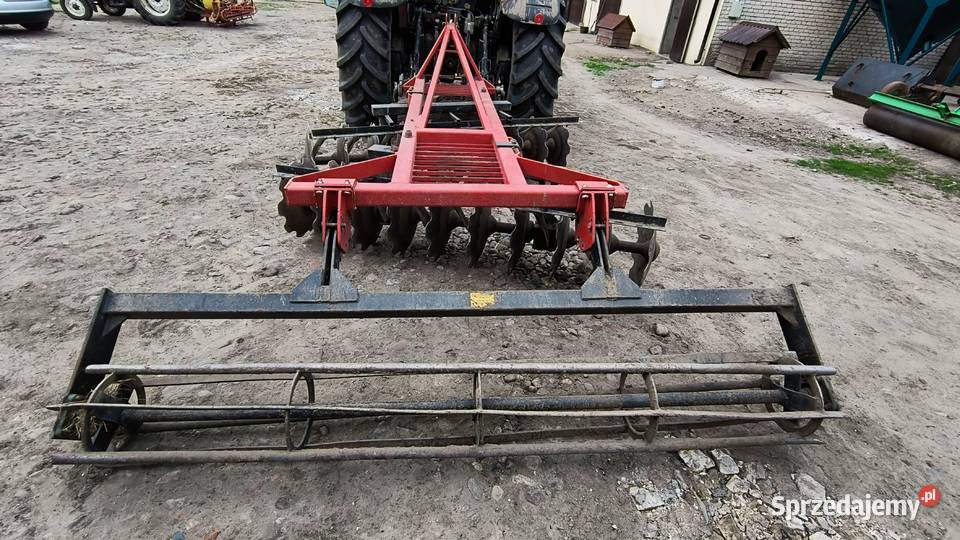 Brona talerzowa z wałem talerzówka Szadek