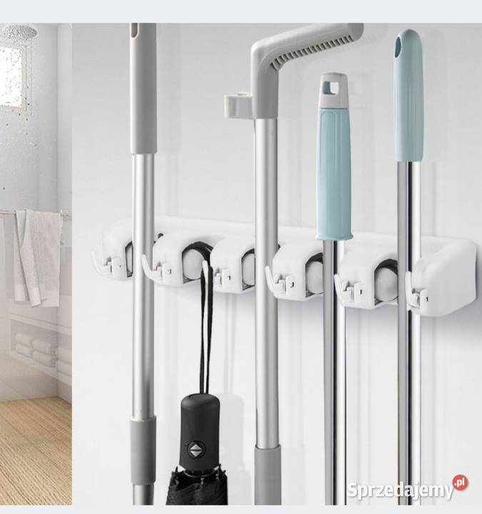 WIESZAK ŚCIENNY ORGANIZER NA MIOTŁY MOPY łódzkie Błaszki sprzedam