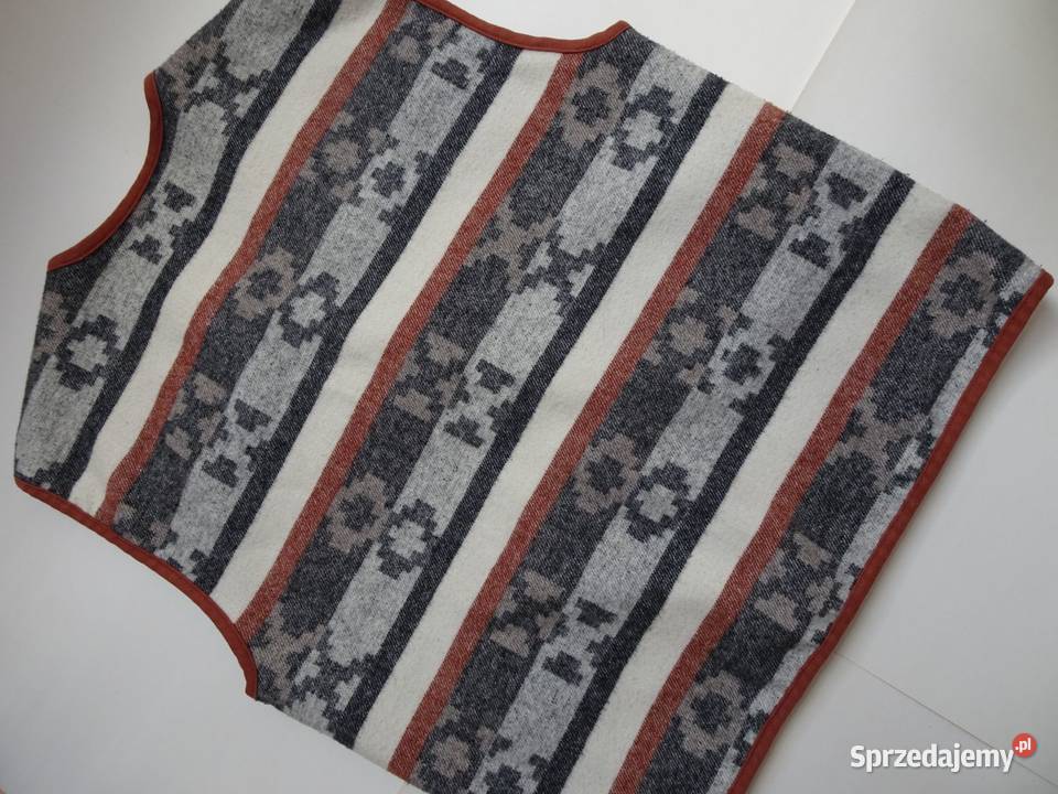 Ciepła kamizelka Vintage 42 44 małopolskie Nowy Sącz sprzedam