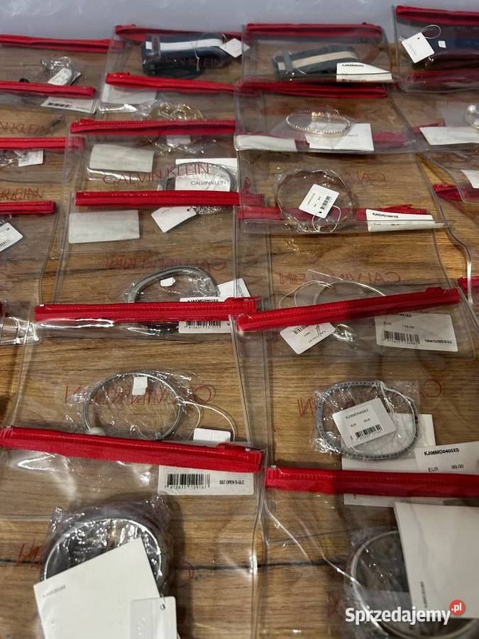 BIŻUTERIA CALVIN KLEIN 42 SZTUKI SPRZEDAŻ Warszawa
