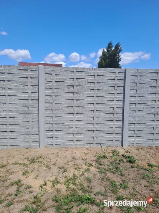 Ogrodzenia betonowe Nowoczene wzory Kłodzko