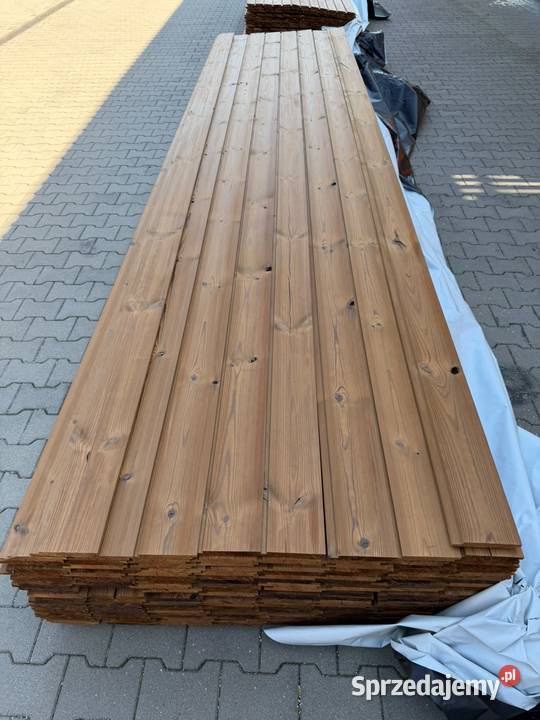 Deska elewacyjna drewniana thermo sosna KL BC Prusice