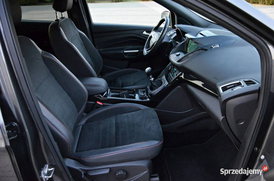 Ford Kuga 15 150 STLine Serwis Ideał II 2012 Ostrów Mazowiecka