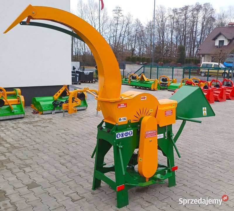 Rębak do gałęzi nowy bębnowy z górnym wyrzutem sprzedam