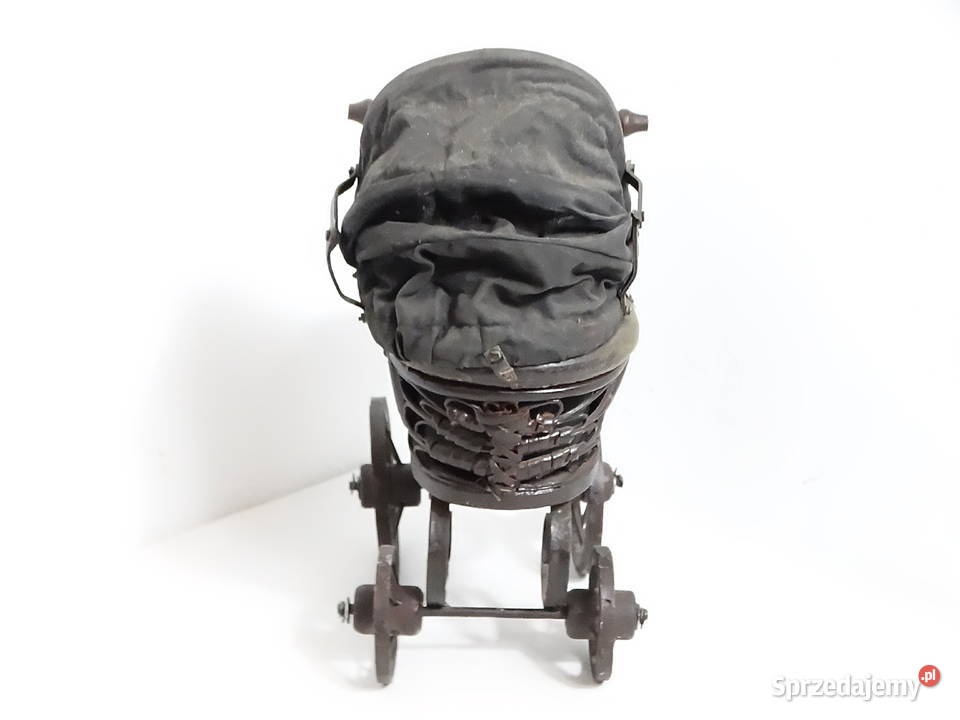 Rzadki Antykowy Wózek Kolekcjonerski Rzemiosło Biłgoraj