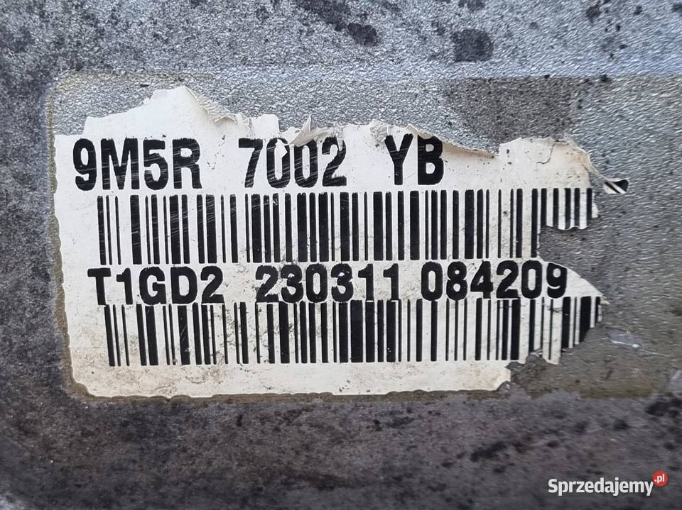 Ford C 16 TDCI SKRZYNIA BIEGÓW 9M5R7002YB Skrzynie biegów manualne Rudka