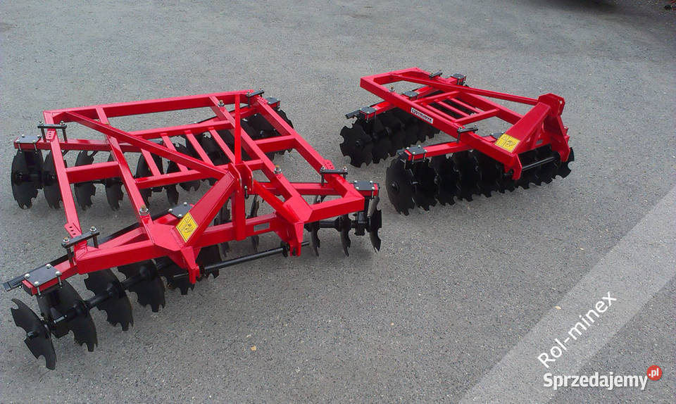 20 m 2x9 Brona talerzowa Strumyk Alfa Transport Agregaty Radom sprzedam