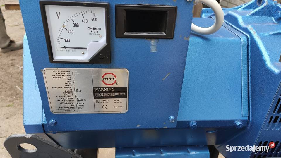 Agregat prądotwórczy 30kV 375kVa Rogoźno