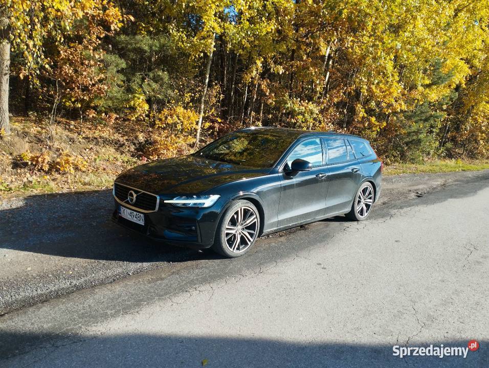 Volvo V60 RDesign D4 190 Automat HeadUp kamera czujnik martwego pola Ćmińsk
