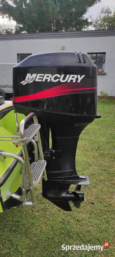 Łódź motorowa z silnikiem Mercury 50 2t Wronki