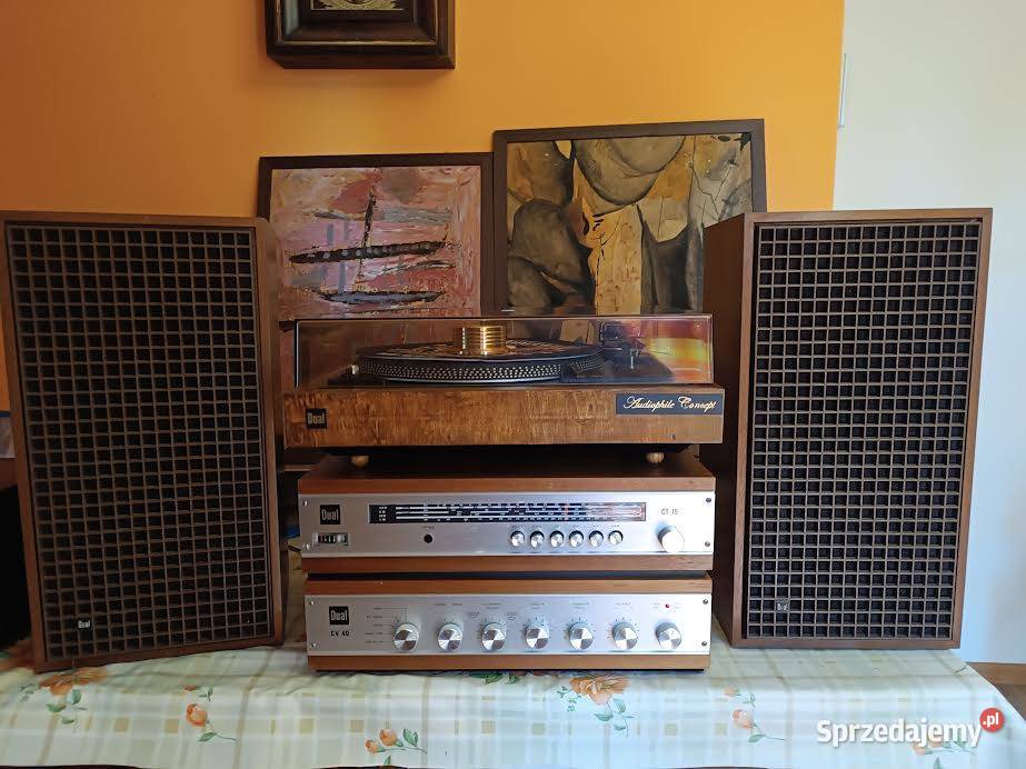 Dual wzmacniacz cv 40tuner ct 15 gramofon Lutomiersk