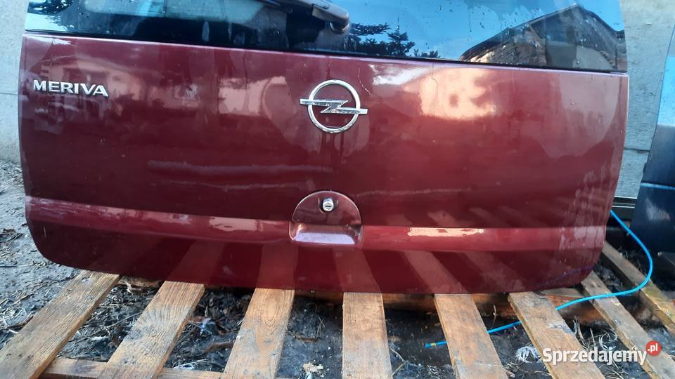 klapa bagażnika Opel Meriva A lak Z594 kompletna osobowe Dębno