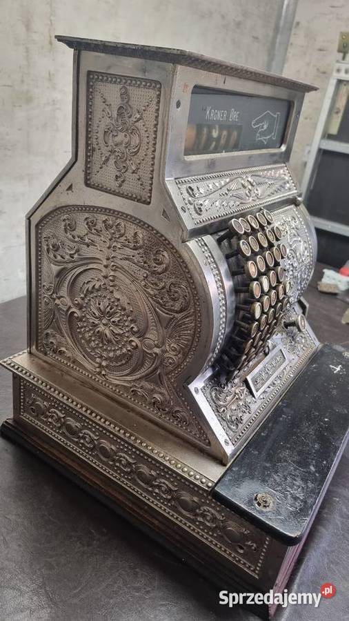 Kasa fiskalna antyk american cash register Antyki Grodków