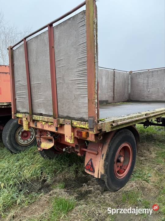 Przyczepa rolnicza skrzyniowa Ifa Solnica
