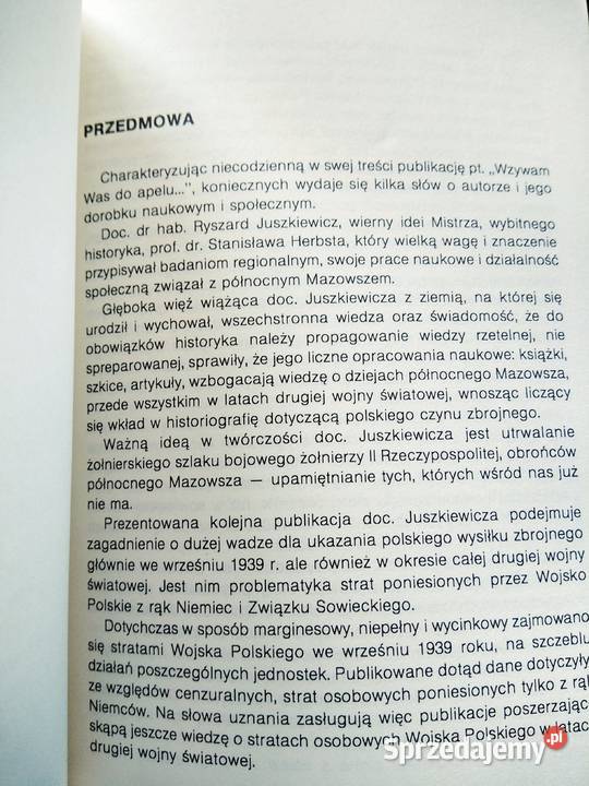 Wzywam Was do apelu Juszkiewicz unikatowe