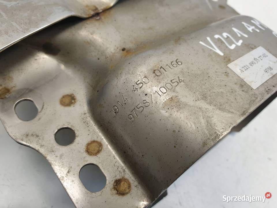 Mercedes W221 amg KOŃCÓWKA TŁUMIKA wydechu Janów