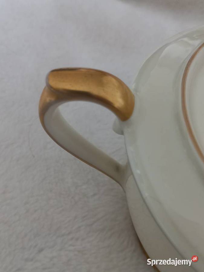 Cukiernica porcelanowa Kahla Art deco Niemcy kujawsko-pomorskie Toruń