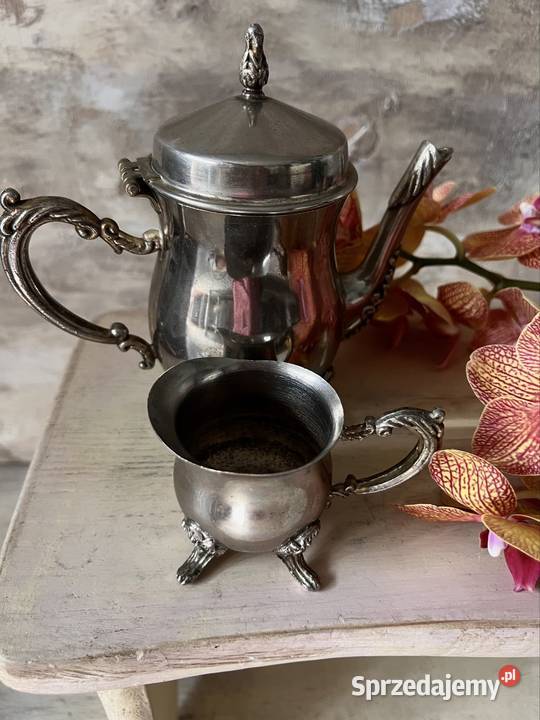 Vintage dzbanuszek i mlecznik Antyki Bytom